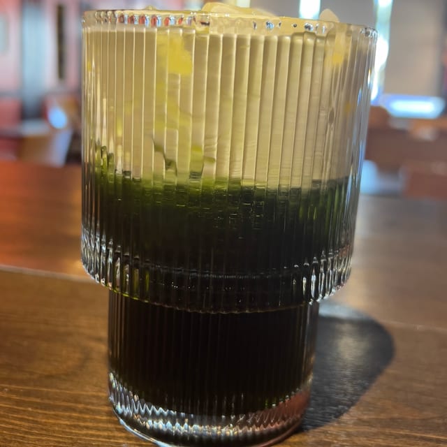Thai Iced Green Tea.