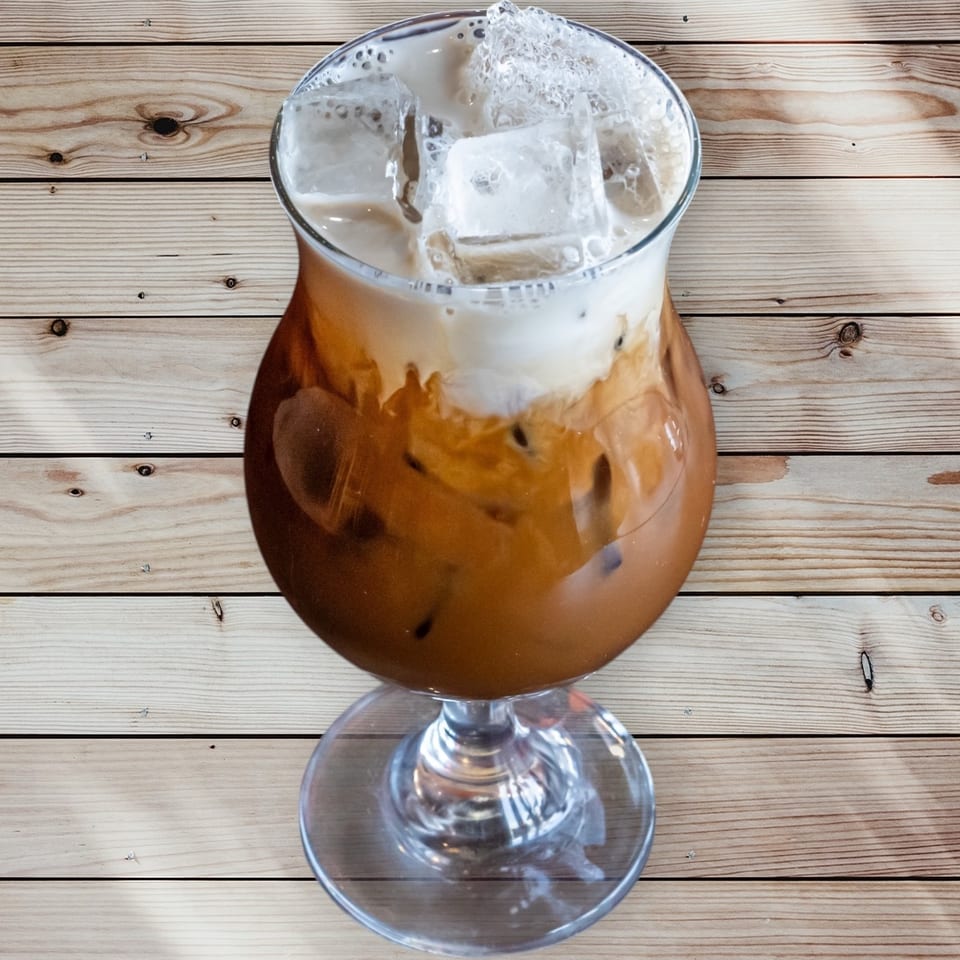 Iced coffee selections